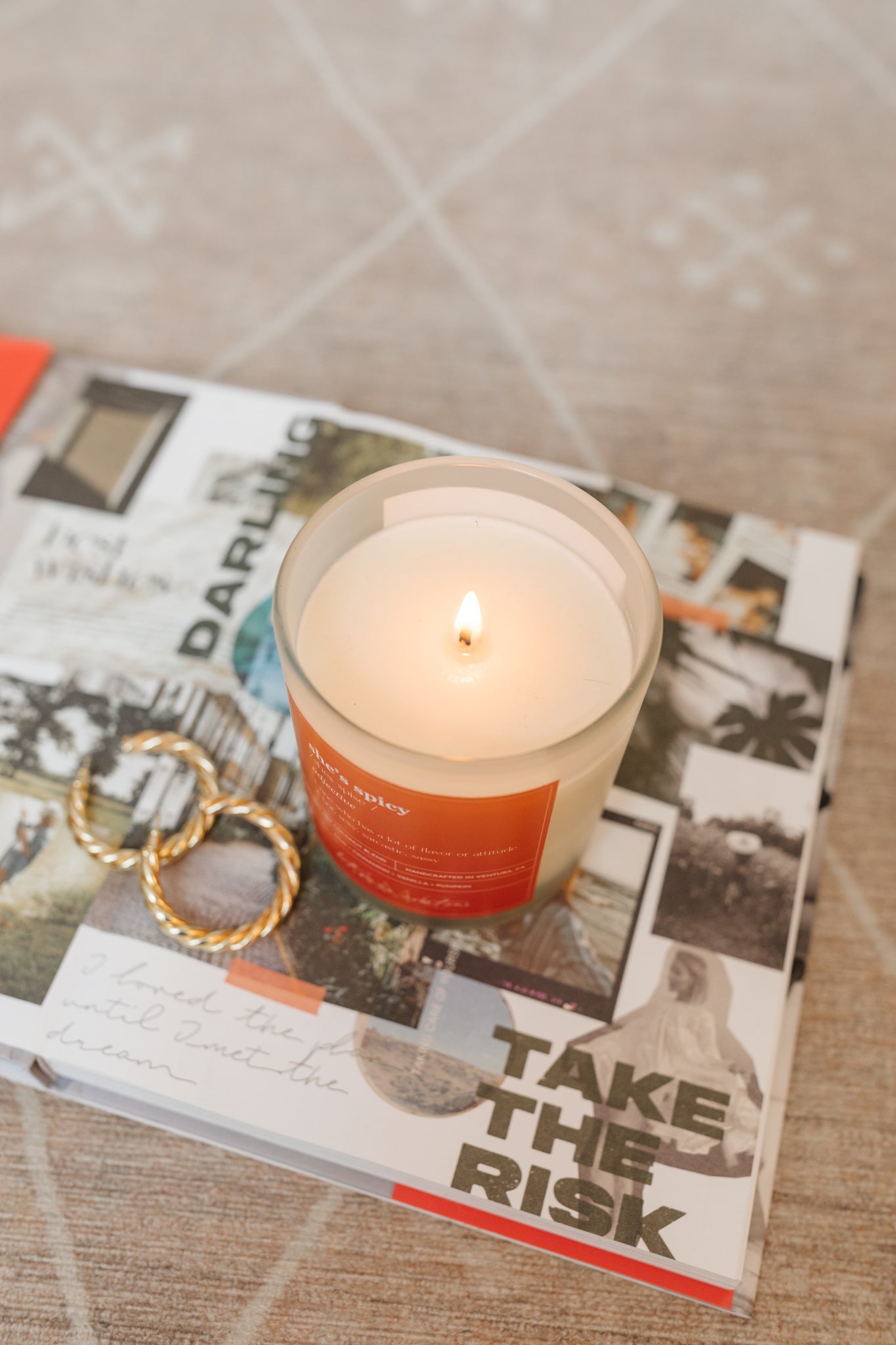 She's Spicy (14oz) | Hot Mess Creations — All Natural, Hand Crafted Candles Made in Ventura, California